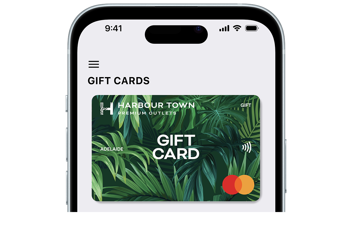 Harbour Town Premium Outlets Adelaide Gift Cards